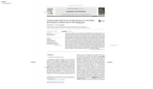 Computer-based model for the transient dynamics of a tall building during digitally simulated Andrews AFB thunderstorm